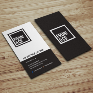 Business Card Design by Sujan4art for Pruni and Co | Design: #21662615
