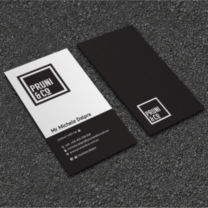 Business Card Design by Sujan4art for Pruni and Co | Design: #21662628