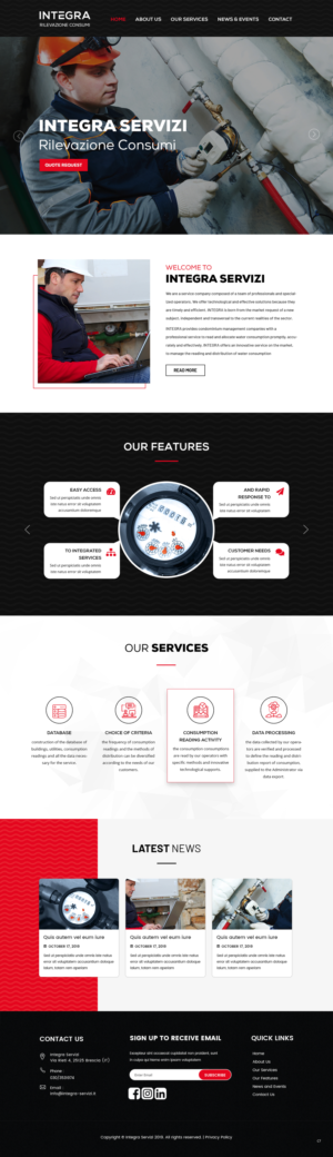Web Design by pb for Broli e Gelmini S.r.l. | Design: #21667121