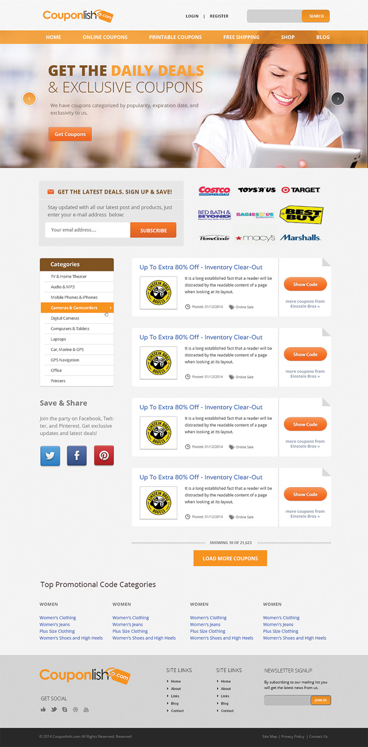 Web-Design von Emmanuel für dieses Projekt | Design #2957675