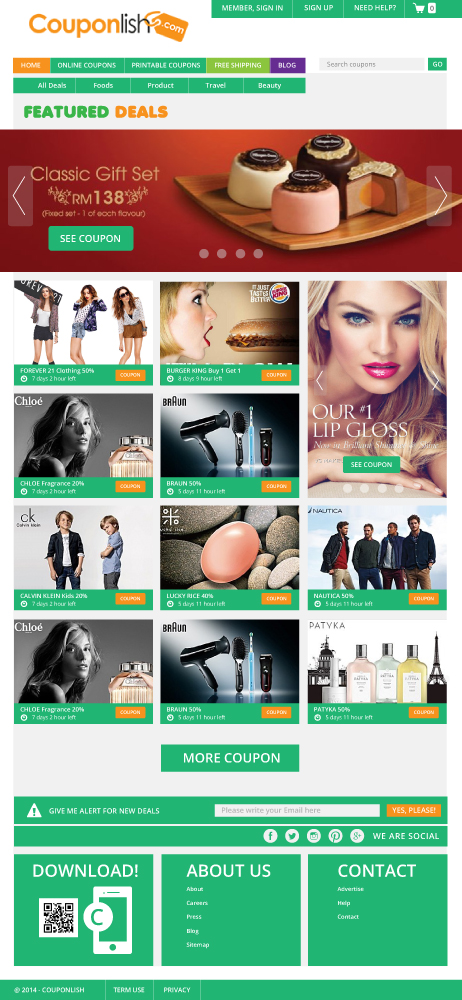 Diseño Web por mcoco para este proyecto | Diseño #2944780