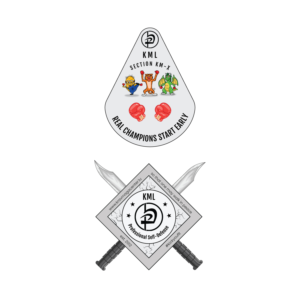2 Stickers Designs  for Self-Defense Center - 1 Kids Design - 1 Adults | Design Autocollant par Maystro
