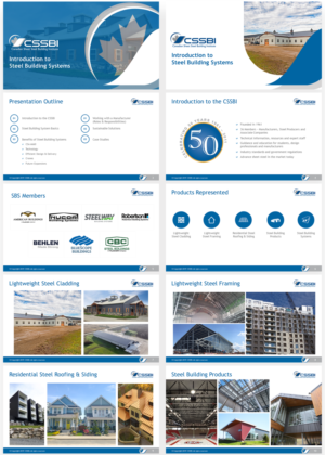 Steel Building Systems Lunch and Learn PowerPoint - polished design | PowerPoint Design by Imazing
