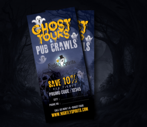 Flyer Design by uk for Nightly Spirits | Design #21663123