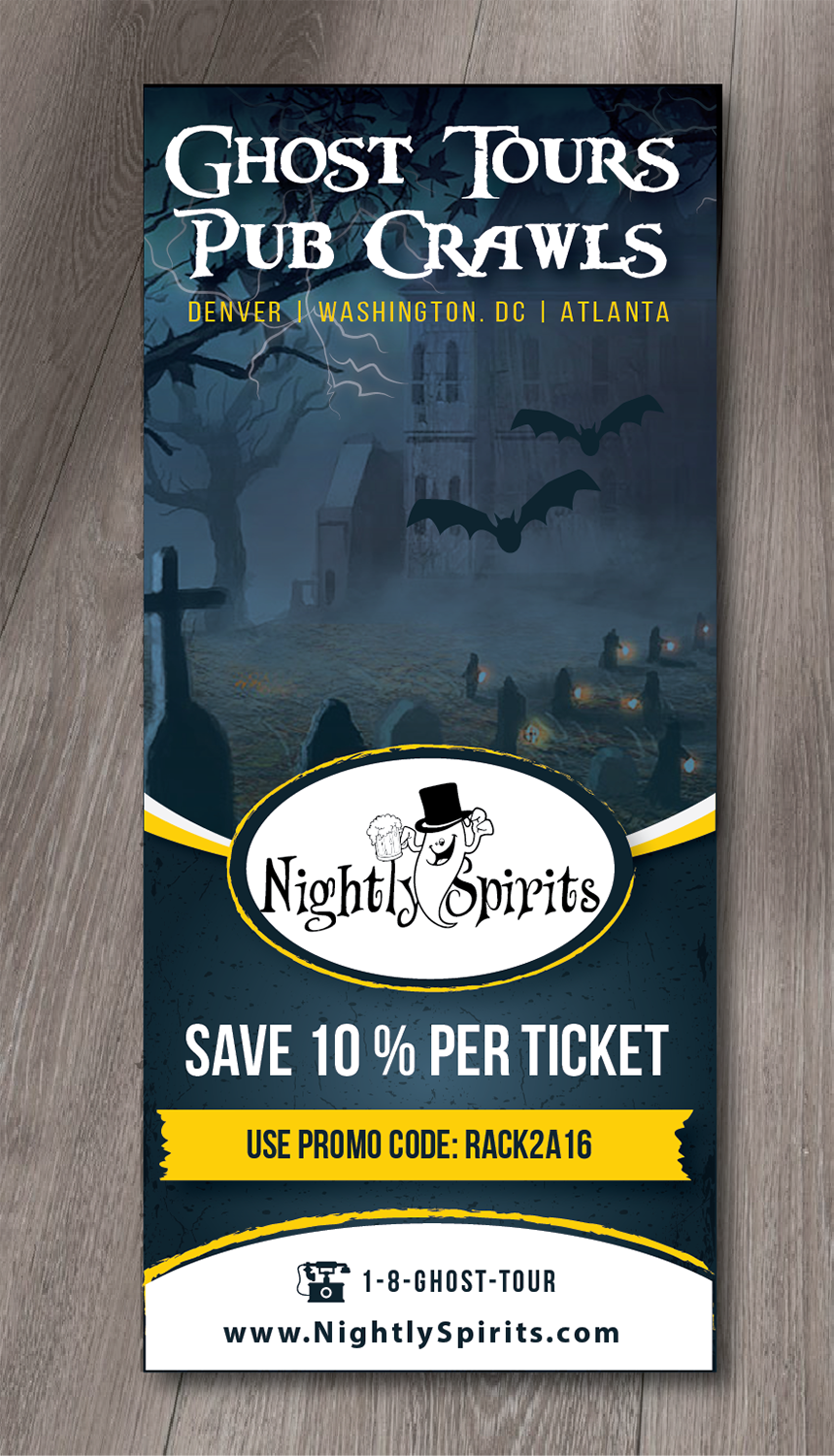 Flyer Design by alex989 for Nightly Spirits | Design #21664102