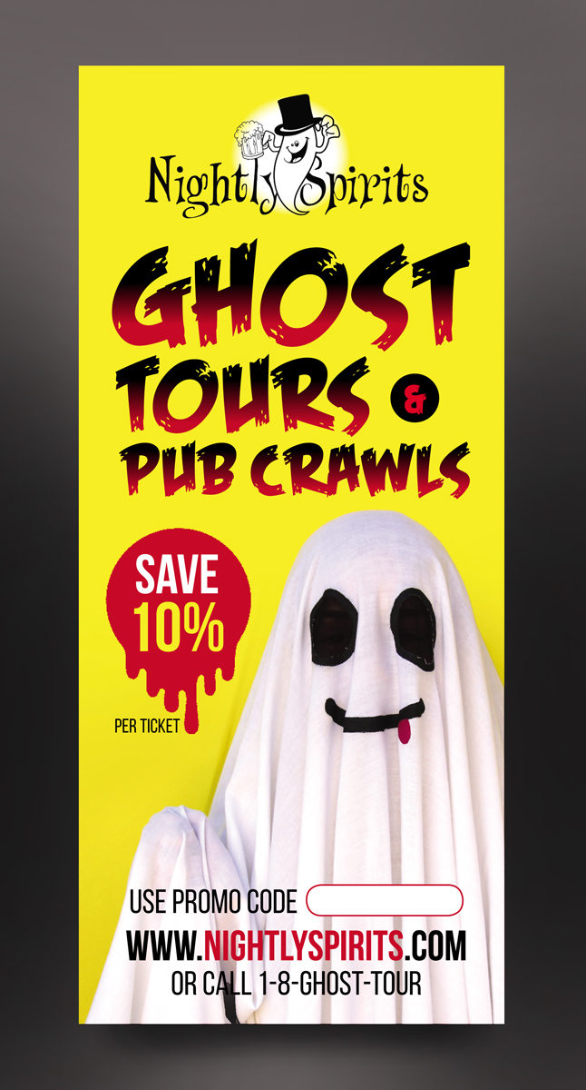 Flyer Design by rkailas for Nightly Spirits | Design #21734043