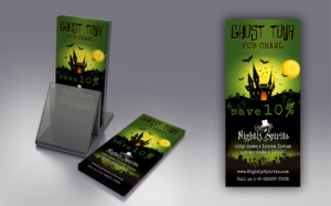 Flyer Design by ecorokerz for Nightly Spirits | Design #21662083