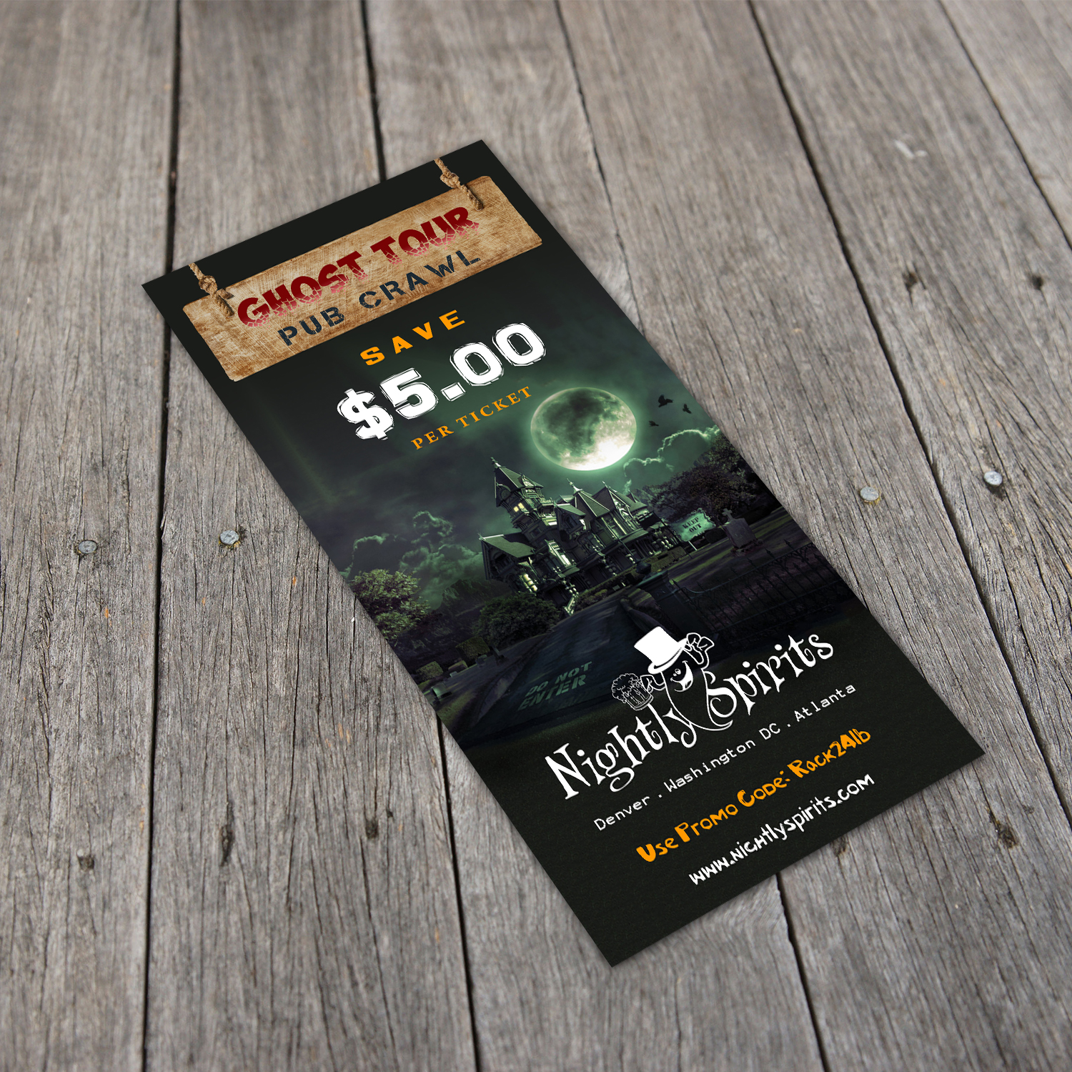 Flyer Design by GraphicsGuru for Nightly Spirits | Design #21667001