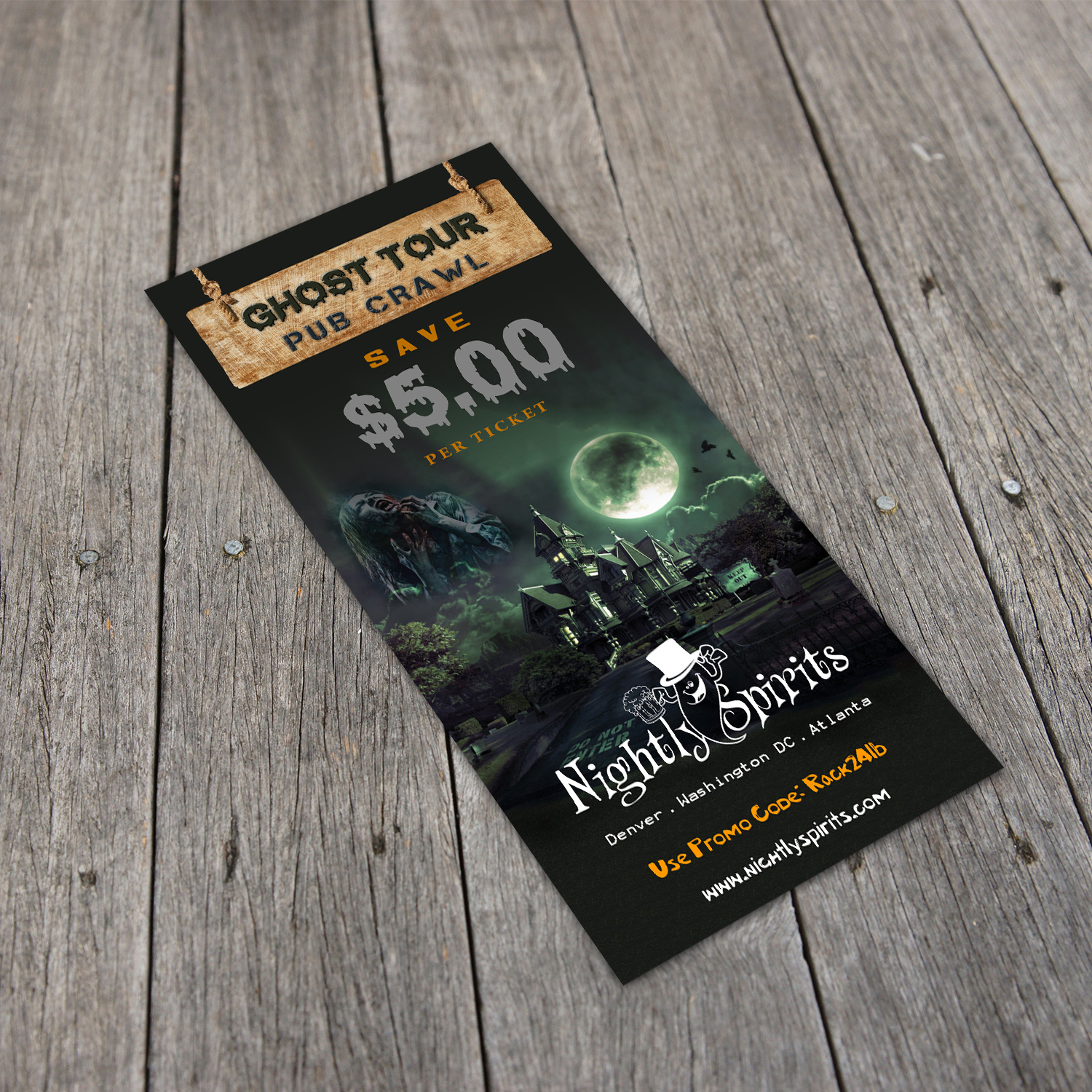 Flyer Design by GraphicsGuru for Nightly Spirits | Design #21669394