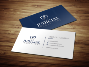 Judicial Innovations Business Card | Business Card Design by Riz'
