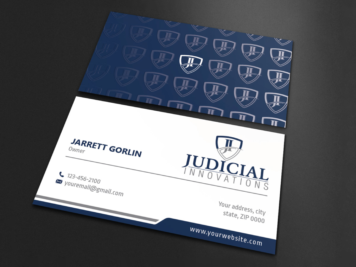 Bold, Professional, Government Office Business Card Design for a