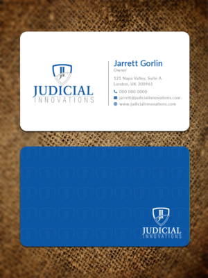 Judicial Innovations Business Card | Business Card Design by Bold Pixels