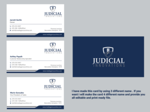 Business Card Design by Uttom 2 for this project | Design: #21676222