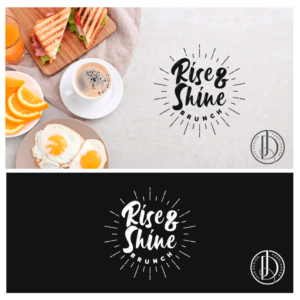 Rise & Shine Brunch | Logo Design by JoseDesign