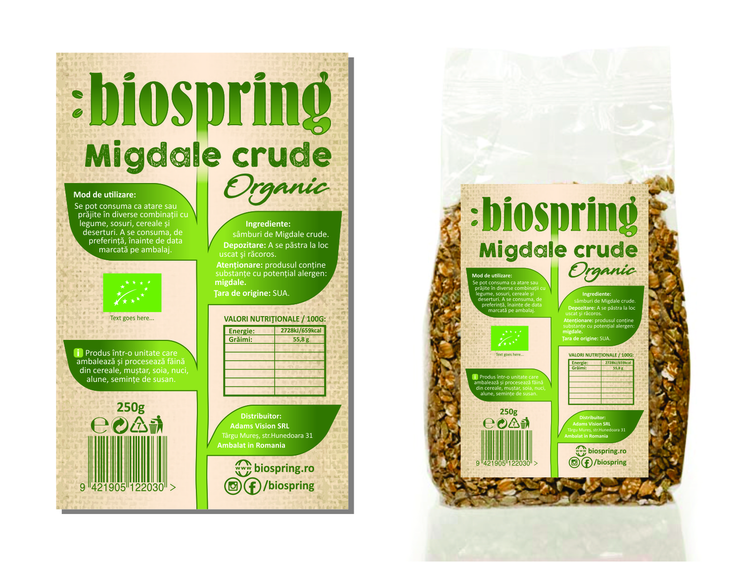 Etikett-Design von bojboga für Adams Vision SRL | Design #21713081