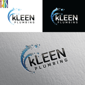 kLEEN PLUMBING | Logo Design by Iris 3