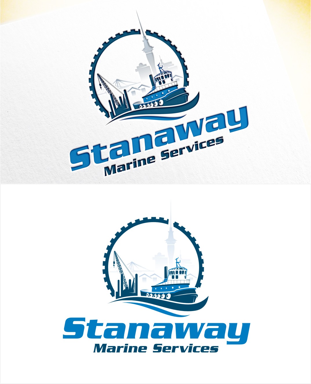 Logo Design by Soul Light for Stanaway Marine Services Ltd | Design #21673222