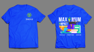 Maximum Impact Convention T-Shirt | T-shirt Design by Achiver