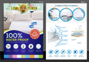 Mattress Sweat and Stain Protector | Flyer Design by SAI DESIGNS