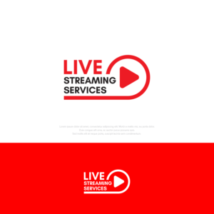 Live Streaming Services | Logo-Design von designbysy