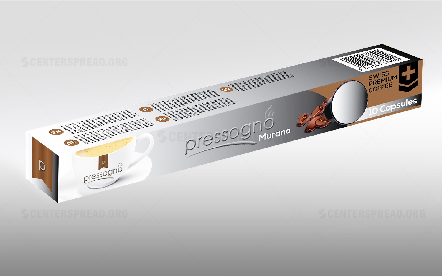 Packaging Design by CENTERSPREAD for pressogno  ag | Design #21709900