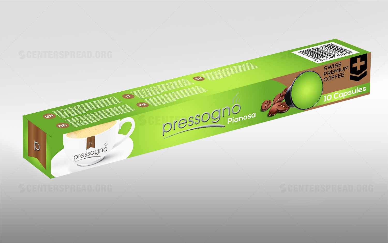 Packaging Design by CENTERSPREAD for pressogno  ag | Design #21709901