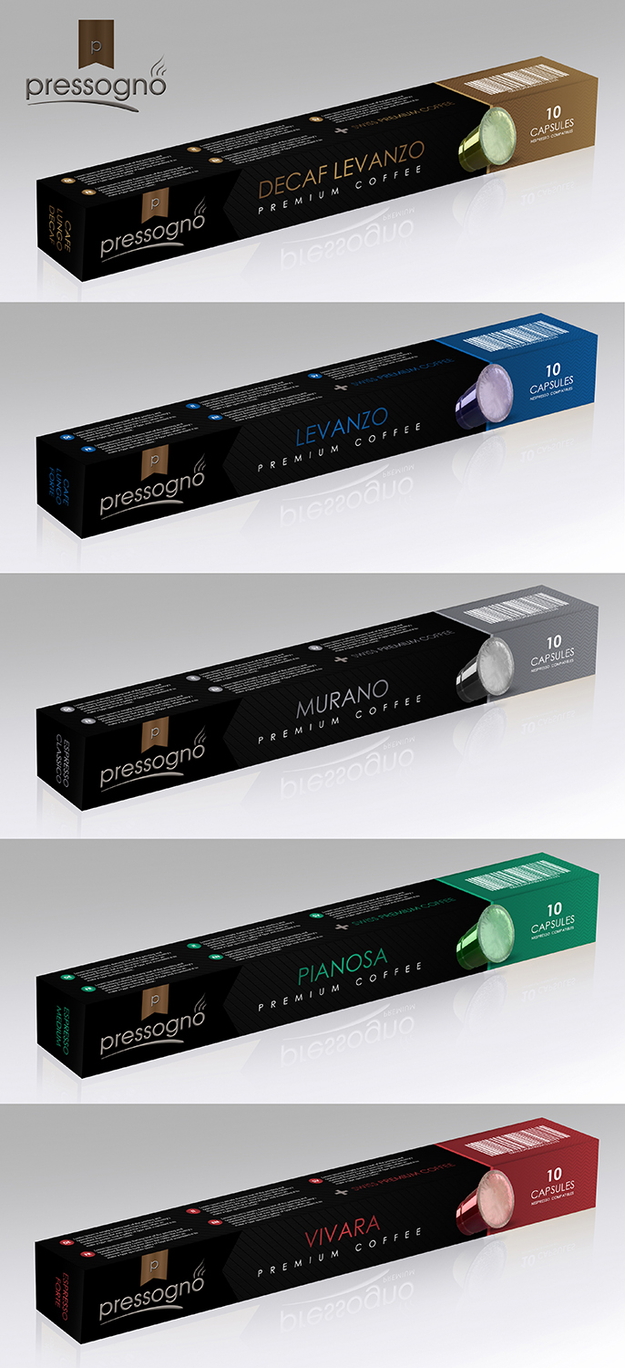 Diseño de Empaque por SAI DESIGNS para pressogno  ag | Diseño #21715982