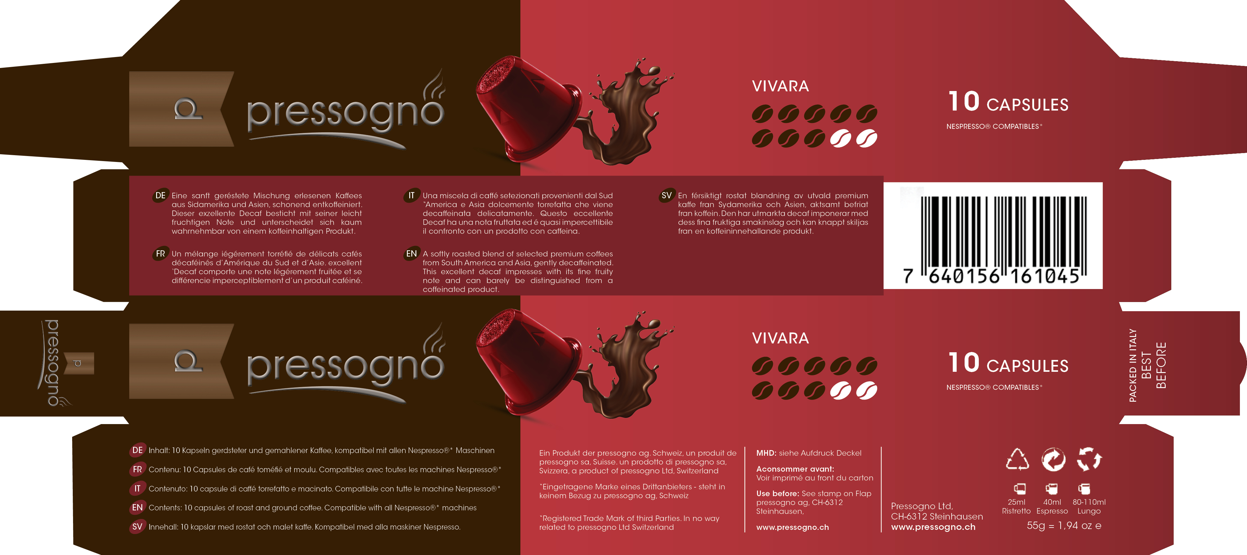 Packaging Design by Creativeadpro for pressogno  ag | Design #21712189