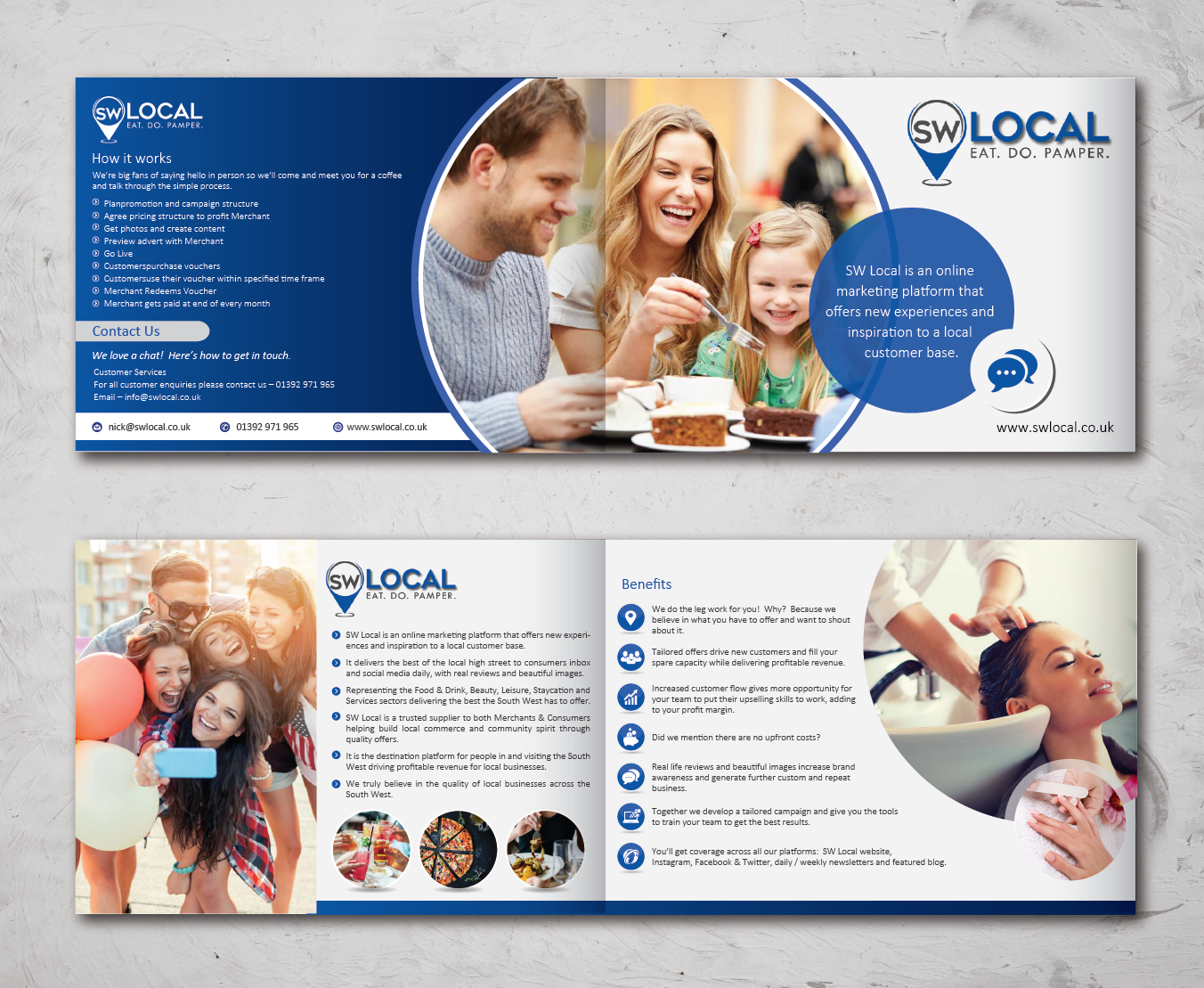 Diseño de Brochure por alex989 para SW Local | Diseño #21675175