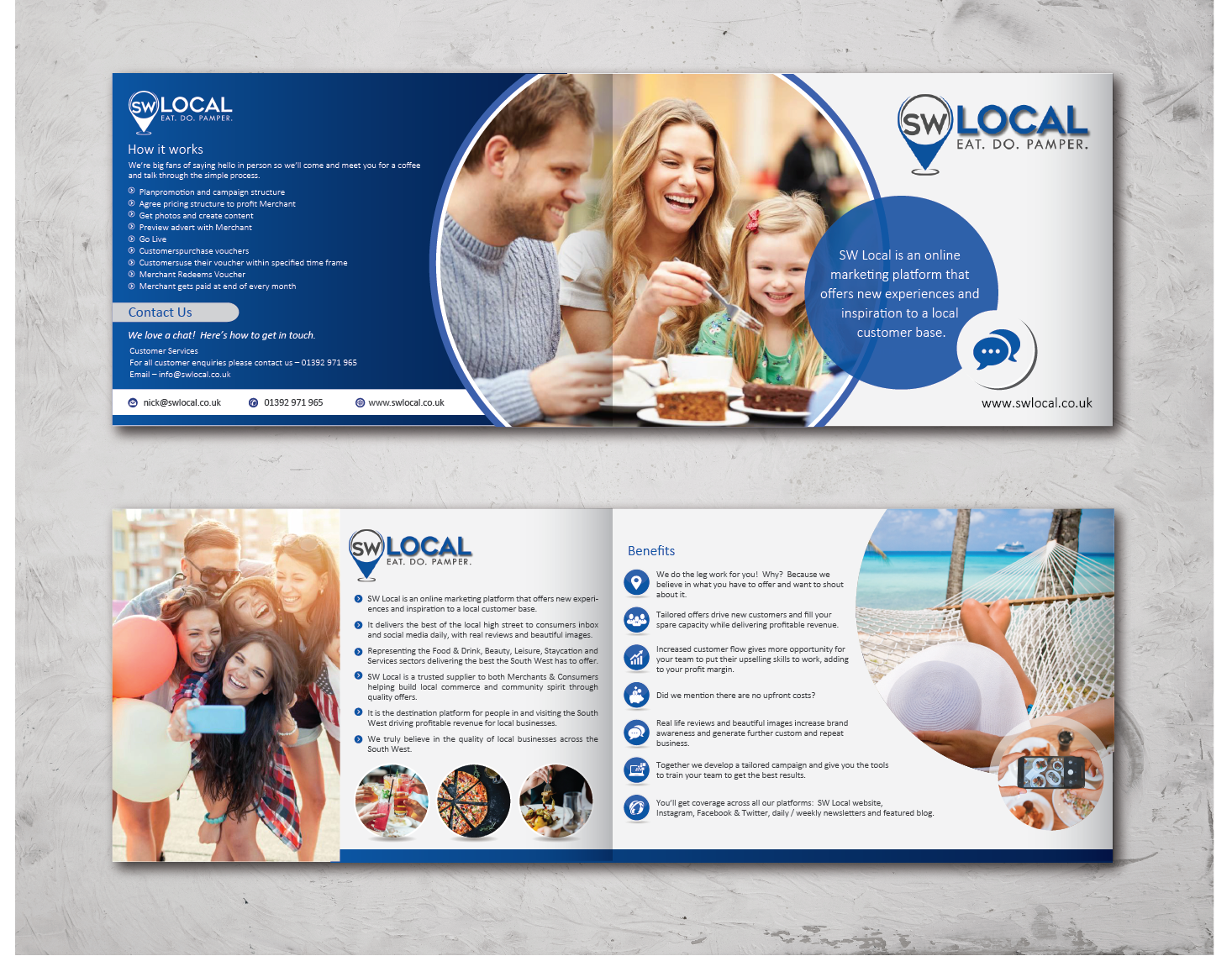 Broschüren-Design von alex989 für SW Local | Design #21675262