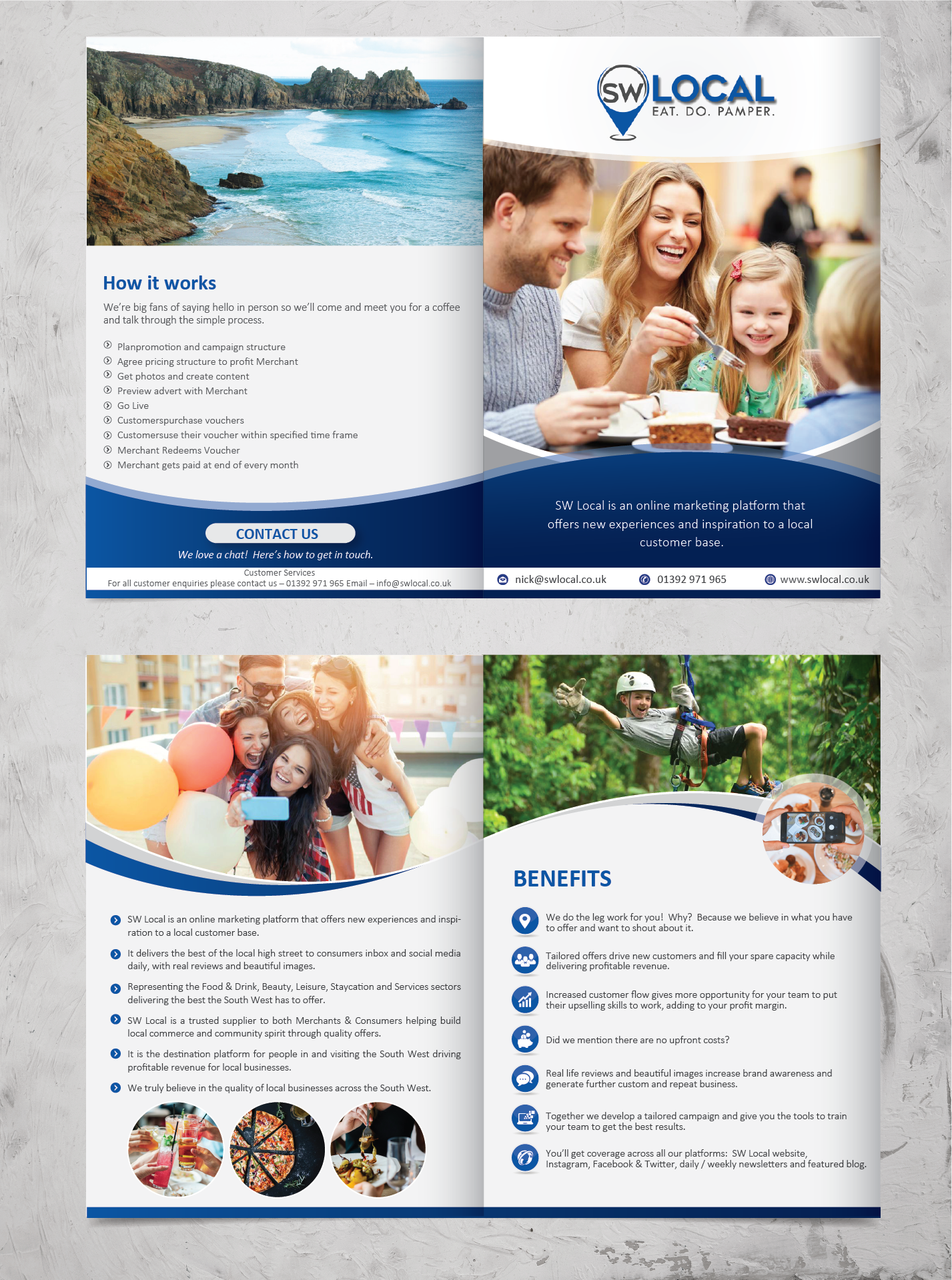 Brochure Design by alex989 for SW Local | Design: #21700917
