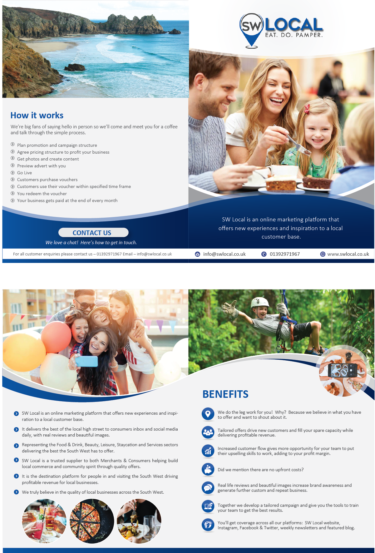 Brochure Design by alex989 for SW Local | Design #21836021
