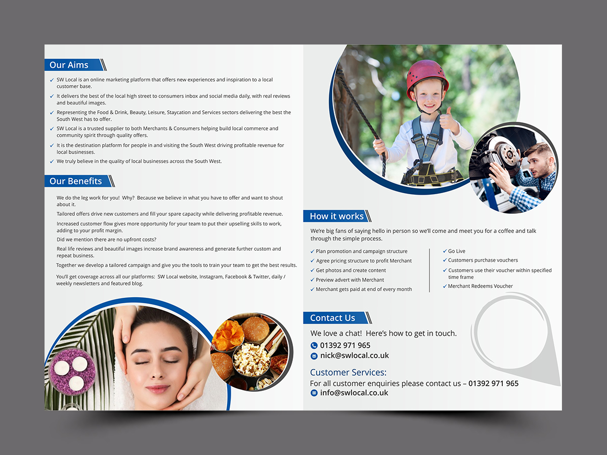 Brochure Design by ESolz Technologies for SW Local | Design #21679291