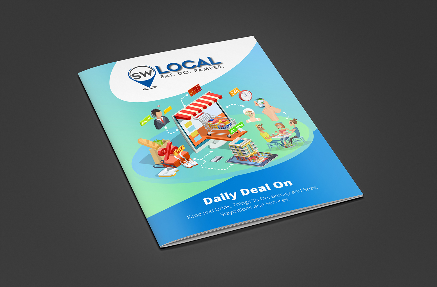 Diseño de Brochure por ecorokerz para SW Local | Diseño #21670788