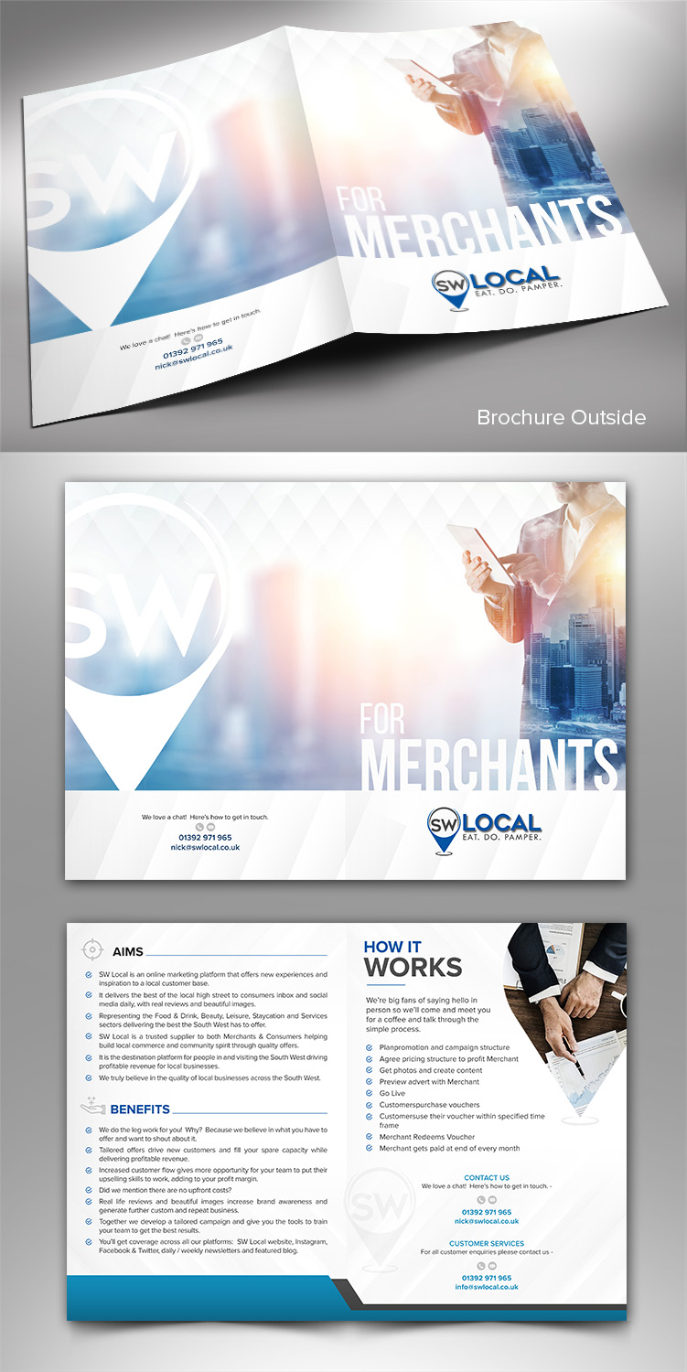 Diseño de Brochure por SAI DESIGNS para SW Local | Diseño #21704539