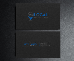 SW Local is an online marketing platform. | Diseño de Tarjeta de Presentación por Designers Hub