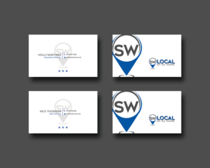 Business Card Design by Riz' for SW Local | Design: #21672132