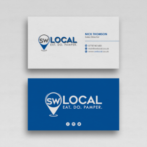 Diseño de Tarjeta de Presentación por WebixBD para SW Local | Diseño #21676104