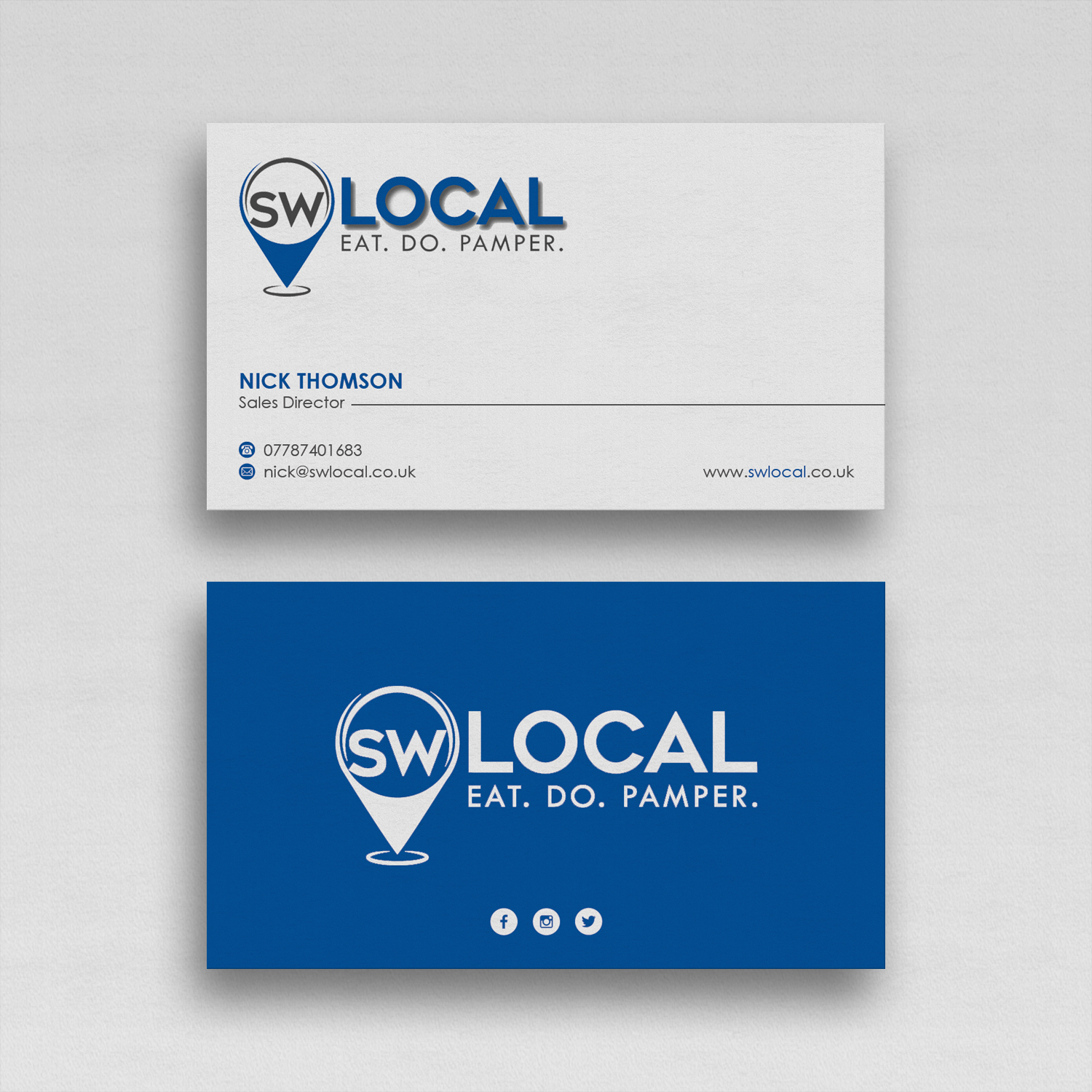 Business Card Design by WebixBD for SW Local | Design #21676225