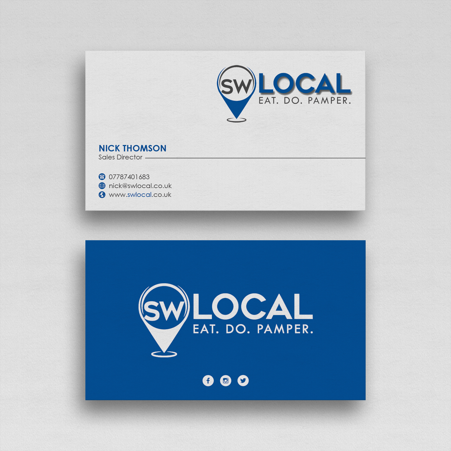 Business Card Design by WebixBD for SW Local | Design #21676232