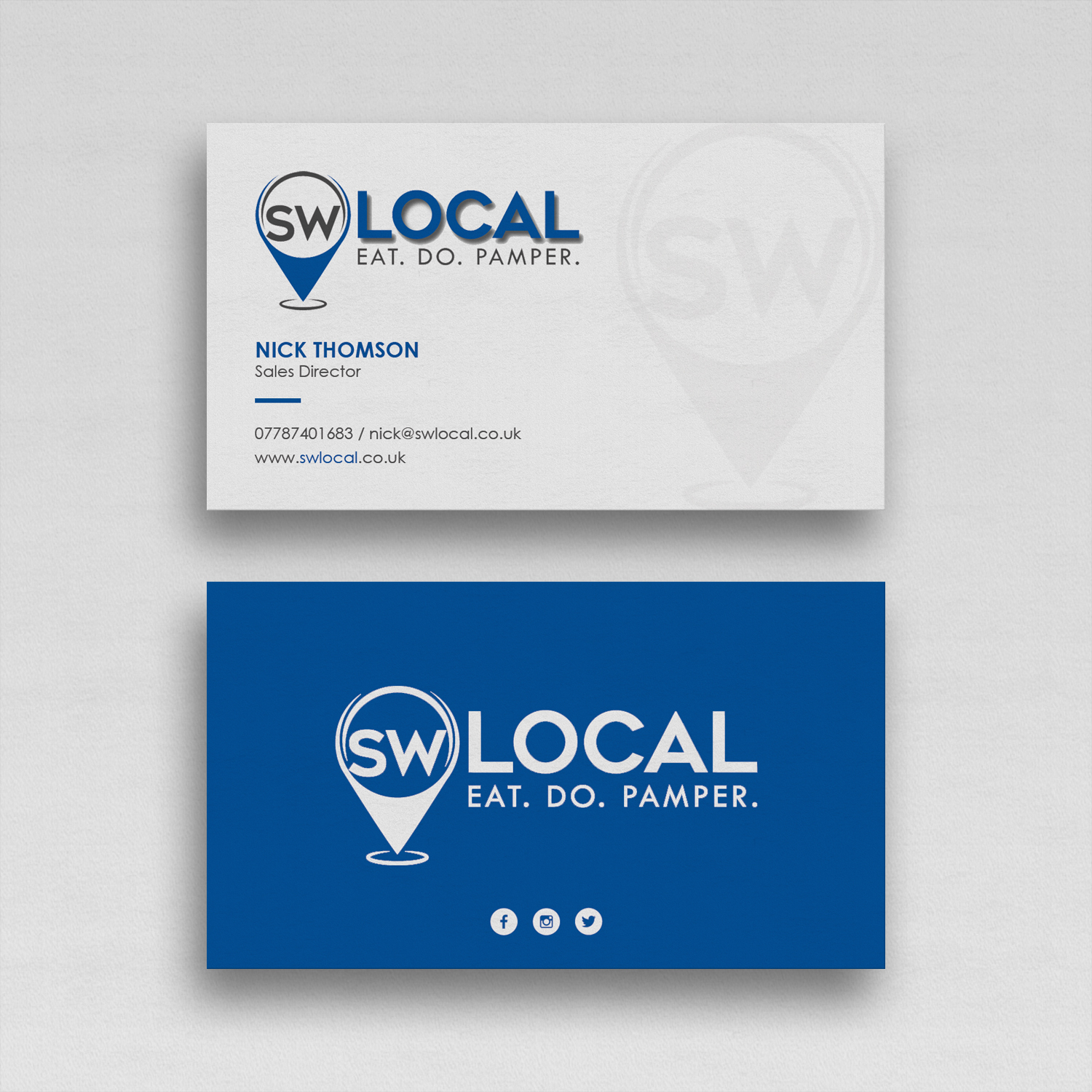Business Card Design by WebixBD for SW Local | Design #21676283
