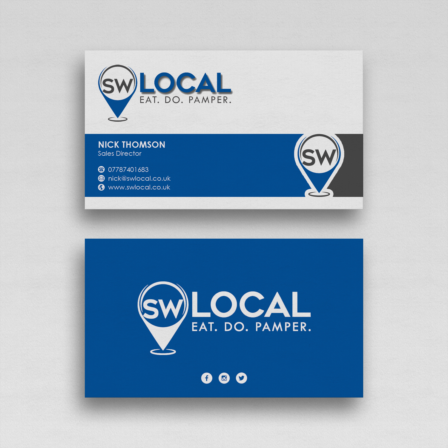 Business Card Design by WebixBD for SW Local | Design #21676303