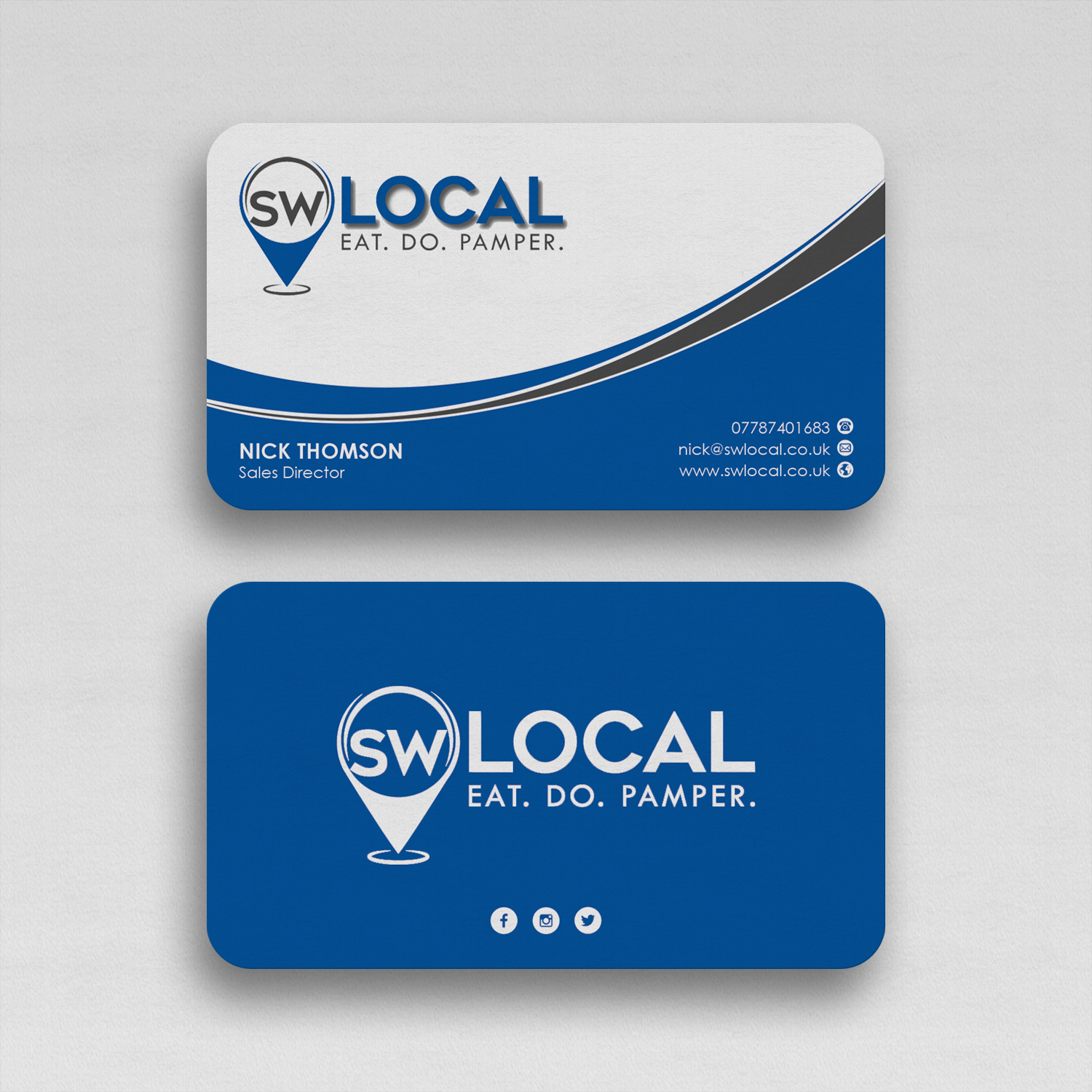 Business Card Design by WebixBD for SW Local | Design #21676377