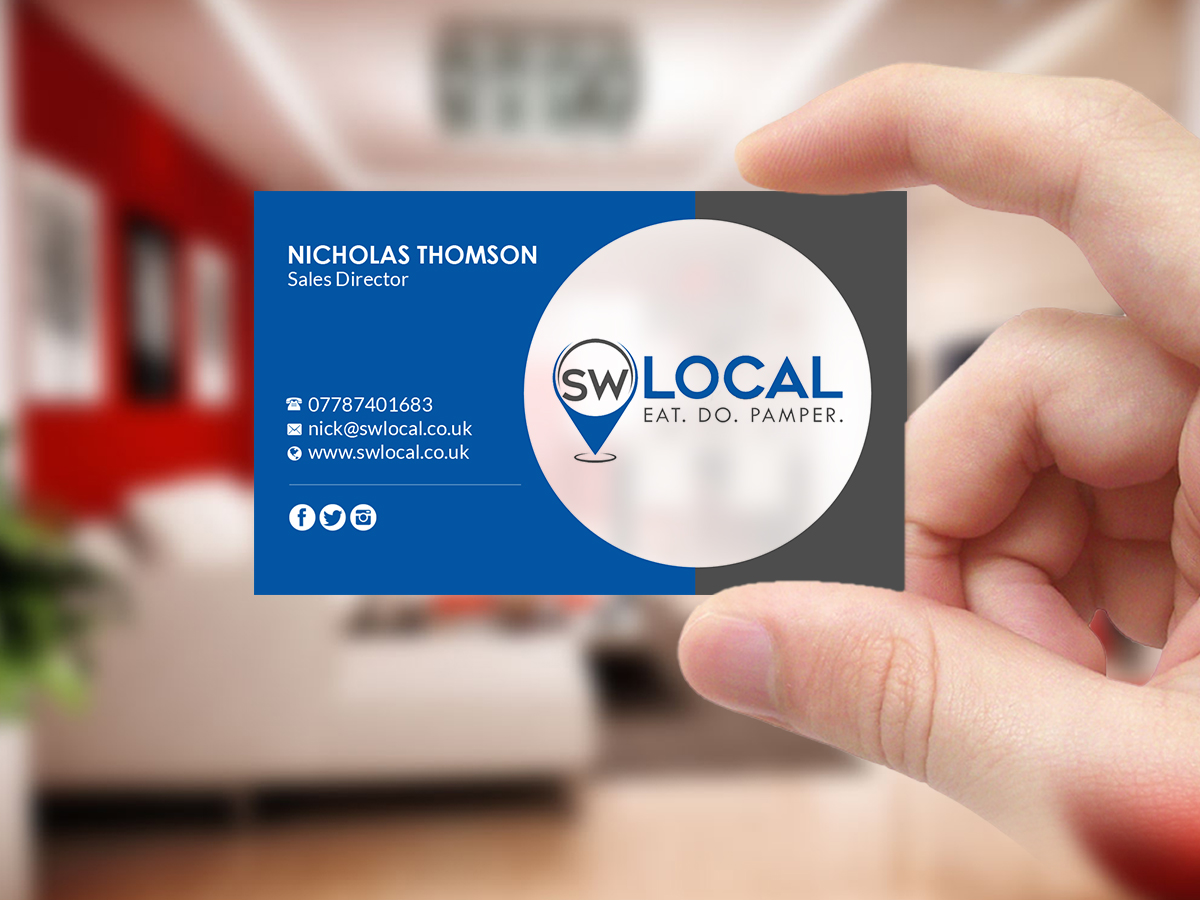 Business Card Design by Creations Box 2015 for SW Local | Design #21672424