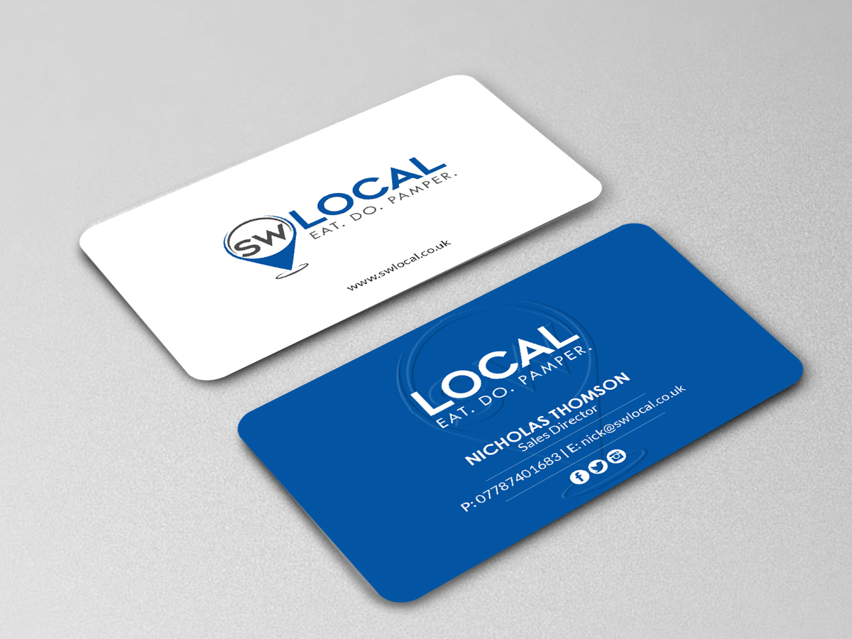 Business Card Design by Creations Box 2015 for SW Local | Design #21672425