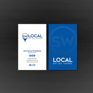 Design de Carte de Visite par Creations Box 2015 pour SW Local | Design : #21672430