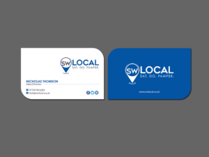 Design de Carte de Visite par Creations Box 2015 pour SW Local | Design : #21672435