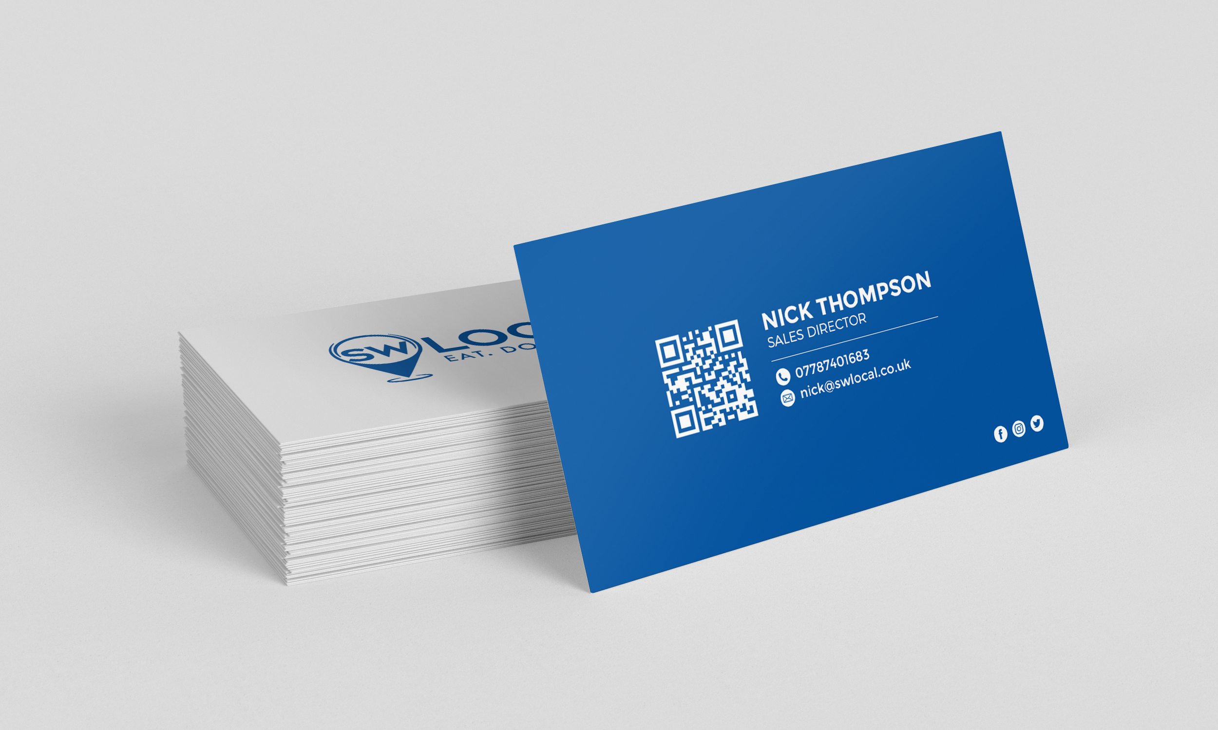 Business Card Design by paulxtastic for SW Local | Design #21683178
