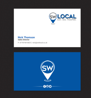 Business Card Design by chandrayaan.creative for SW Local | Design: #21671857