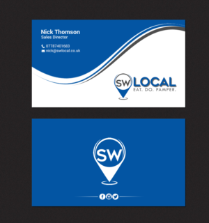 Business Card Design by chandrayaan.creative for SW Local | Design: #21671859